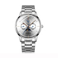 Top Brand Chronograph Watch For Men Gift Charm Stainless Steel Band Waterproof Large Dial Big Face Sports Wrist Watch